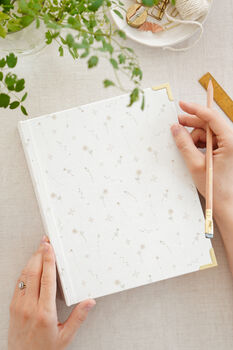 Reusable Planner With 2026 Insert Limited Edition Pressed Flowers, 2 of 11