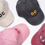 Personalised Vintage Cap With Embroidered Initials, thumbnail 3 of 10