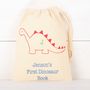My First Dinosaur Picture Book And Personalised Bag, thumbnail 4 of 4
