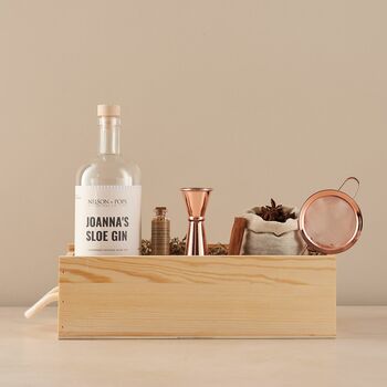 Personalised Make Your Own Sloe Gin Kit, 3 of 3
