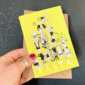 Pasta Card, 2 of 5