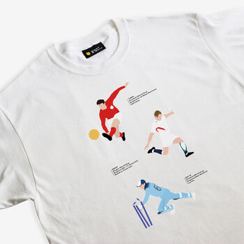 England World Cup Moments T Shirt, 4 of 4