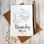 Dream Big Little One, Illustrated New Baby Card, thumbnail 2 of 2