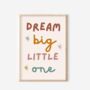 Personalised Childrens Wall Print Set 'love you to the moon and back', thumbnail 3 of 4