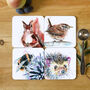 Inky Country Garden Collection Coasters, thumbnail 6 of 7
