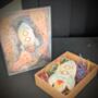 To The Moon And Back Rocket Biscuit And Greetings Card For Fathers Day, thumbnail 7 of 7