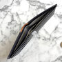 Black Leather Wallet Rfid Secure, thumbnail 4 of 4