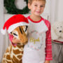 Personalised Nordic Matching Family Christmas Pyjamas, thumbnail 2 of 12