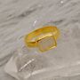 Rainbow Moonstone Gold Ring, thumbnail 5 of 12