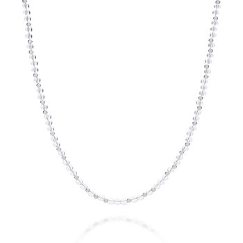 Jewel Bead Crystal Necklace Sterling Silver, 2 of 4