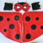 Felt Ladybird Costume For Children And Adults, thumbnail 2 of 9