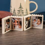 Custom Fold Out Daddy And Me Lego® Brick Mini Photo Album, thumbnail 1 of 8
