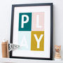 Play Pop Art Nursery Print, thumbnail 6 of 7