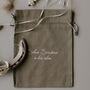 Personalised Heart Tie Style Wedding Garter, thumbnail 5 of 5