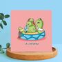 Turtle Card | Cute Greetings Card, thumbnail 5 of 5