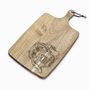 Personalised Wirehaired Dachshund Engraved Acacia Serving Board, thumbnail 2 of 2