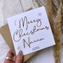 Merry Christmas Nana! Special Christmas Card, thumbnail 1 of 5