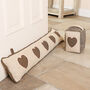 Country Hearts Doorstop And Draught Excluder, thumbnail 1 of 7