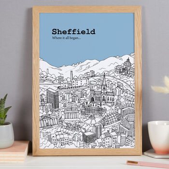 Personalised Sheffield Print, 7 of 10