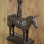 Cast Iron Horse Door Stop With Handle, thumbnail 4 of 5