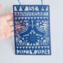 First Anniversary Paper Cut, thumbnail 6 of 10