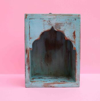 Indian Blue Arched Shelf, 10 of 12