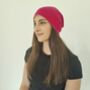 Pure Cashmere Reversible Unisex Beanie Hat, thumbnail 7 of 11