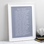 What Is A Grandfather Poem Print, thumbnail 2 of 8