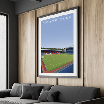Blackburn Rovers Ewood Park Poster, 4 of 8