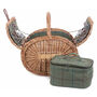 Hatfield Personalised Four Person Picnic Hamper, thumbnail 2 of 10