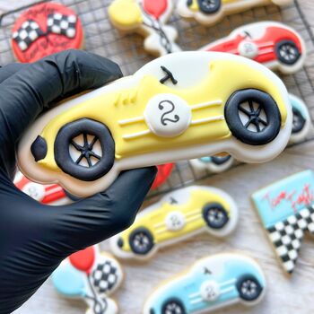 Race Car Cookies Set Of 12, 3 of 5
