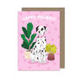 Happy Pawday Dalmatian Card, thumbnail 2 of 2
