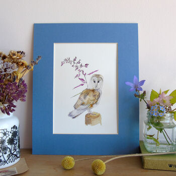 Barn Owl Giclee Fine Art Print, 3 of 9