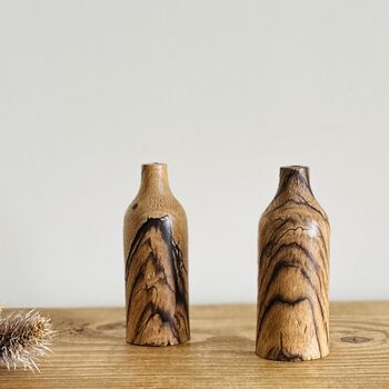 Small Spalted Beech Bud Vase, 2 of 4