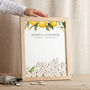 Sicily Drop Top Frame Wedding Guest Book, thumbnail 3 of 5