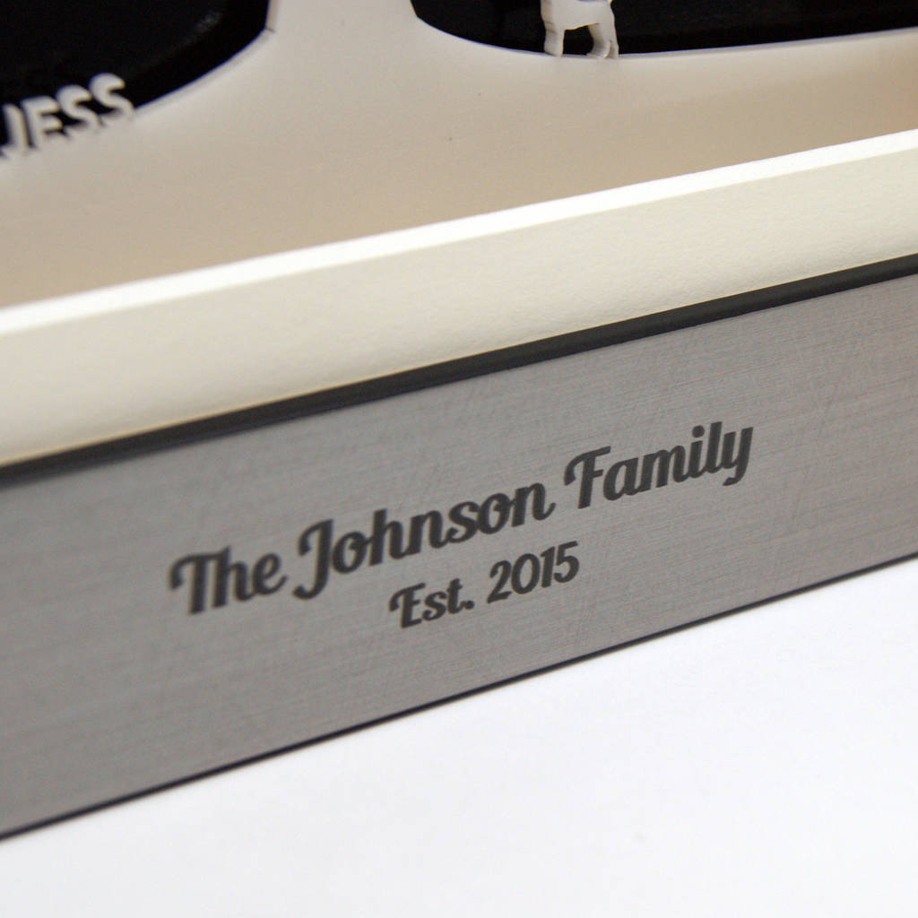 Personalised Modern Acrylic Family Tree Wall Art By Urban Twist