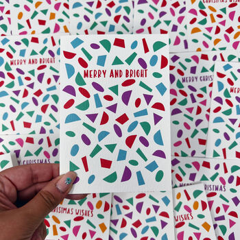 Charity Christmas Pack Of Six Shape Design, 2 of 10