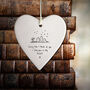 'Hug You In My Heart' Message Token Heart Hug Gift, thumbnail 1 of 3