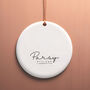 Personalised First Christmas As A Family Of Bauble, thumbnail 3 of 6