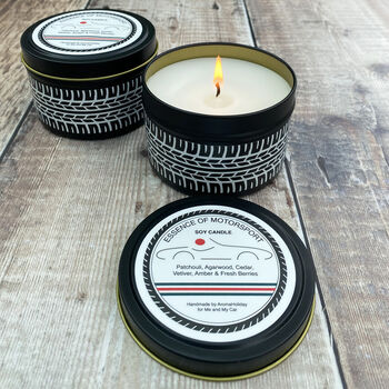 World Motorsport Scented Gift Candle, 4 of 5