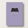 Personalised Book Lover's Journal Or Notebook, thumbnail 6 of 10