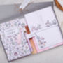 Personalised Pink Cowgirl Desk Stationery Gift Box, thumbnail 1 of 7