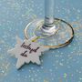 Welsh 'Good Health' Party Glass Charm, thumbnail 1 of 4