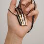 Personalised Rectangle Bar Necklace, thumbnail 9 of 12