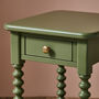 Harlow Bedside Table In Olive, thumbnail 4 of 5