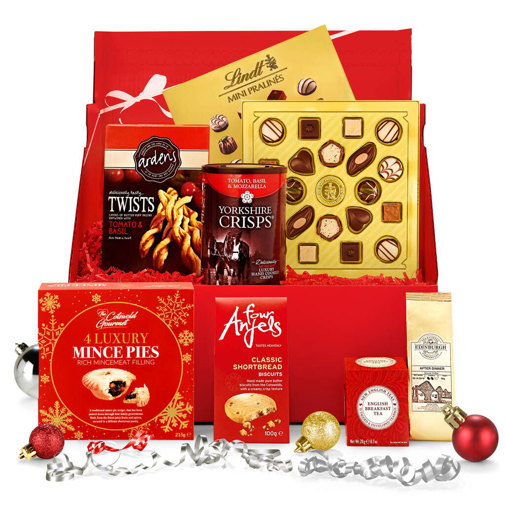 Night Before Christmas Food Gift Carton By Regency Hampers