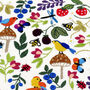 Birds, Bugs And Berries, Hand Embroidery Kit, thumbnail 5 of 12