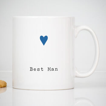 'Best Man Heart' Personalised Card, 4 of 5