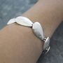 Chunky Sterling Silver Teardrop Bracelet, thumbnail 3 of 9
