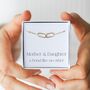 Mother And Daughter Necklace – Bond Like No Other, Meaningful Gift For Mum, Sentimental Jewellery For Her, thumbnail 1 of 6